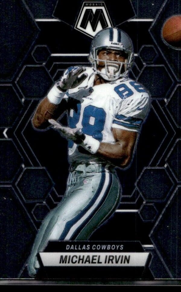 _10 2023 Panini Mosaic Dallas Cowboys #62 Michael Irvin