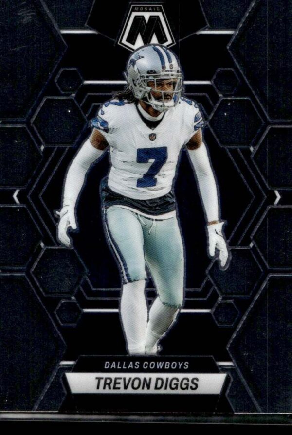 2023 Panini Mosaic Dallas Cowboys #60 Trevon Diggs