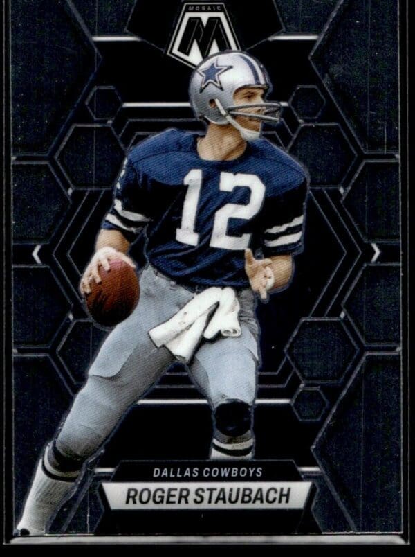 2023 Panini Mosaic Dallas Cowboys #63 Roger Staubach