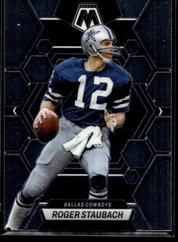 2023 Panini Mosaic Dallas Cowboys #63 Roger Staubach