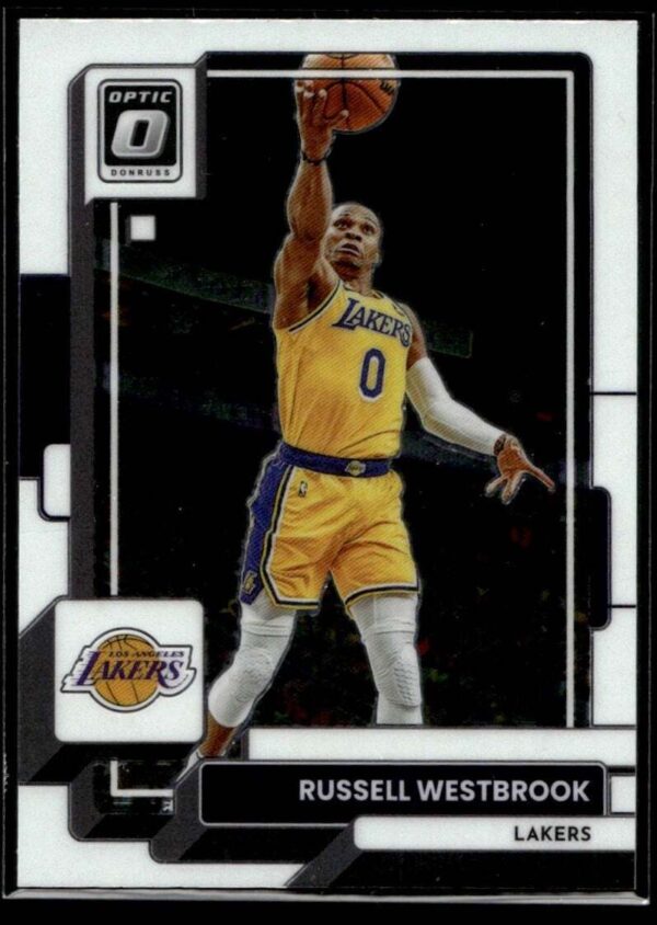 2022 Donruss Optic Los Angeles Lakers #133 Russell Westbrook
