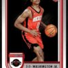 2022 NBA Hoops Houston Rockets #258 TyTy Washington Jr. RC Rookie