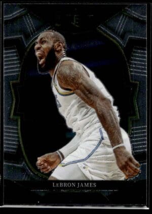 _10 2022 Panini Select Los Angeles Lakers #26 LeBron James Concourse