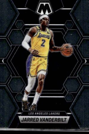 _10 2022 Panini Mosaic Los Angeles Lakers #21 Jarred Vanderbilt