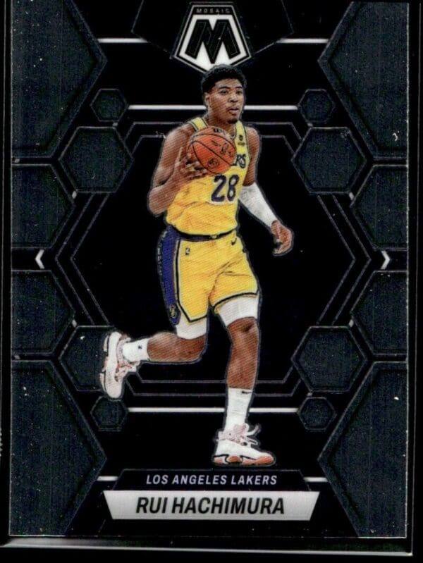 2022 Panini Mosaic Los Angeles Lakers #139 Rui Hachimura