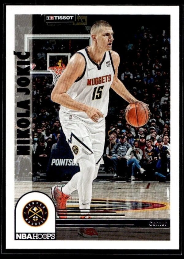 2022 Hoops Denver Nuggets #287 Nikola Jokic Tribute