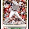 2022 Topps Holiday Cincinnati Reds #HW24 Nick Lodolo RC Rookie