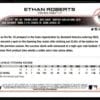 2022 Topps Holiday Chicago Cubs #HW92 Ethan Roberts RC Rookie
