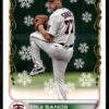 2022 Topps Holiday Minnesota Twins #HW37 Cole Sands RC Rookie