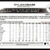 2022 Topps Holiday Chicago White Sox #HW190 Dylan Cease