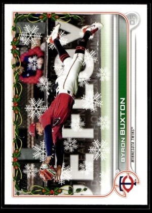 2022 Topps Holiday Minnesota Twins #HW67 Byron Buxton