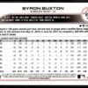 2022 Topps Holiday Minnesota Twins #HW67 Byron Buxton
