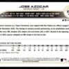 2022 Topps Holiday San Diego Padres #HW62 Jose Azocar RC Rookie