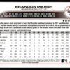 2022 Topps Holiday Philadelphia Phillies #HW66 Brandon Marsh RC Rookie