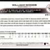 2022 Topps Holiday Atlanta Braves #HW127 William Woods RC Rookie