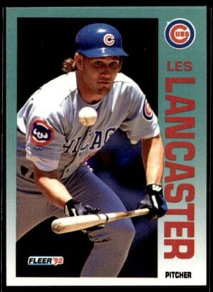 1992 Fleer Chicago Cubs #384 Les Lancaster