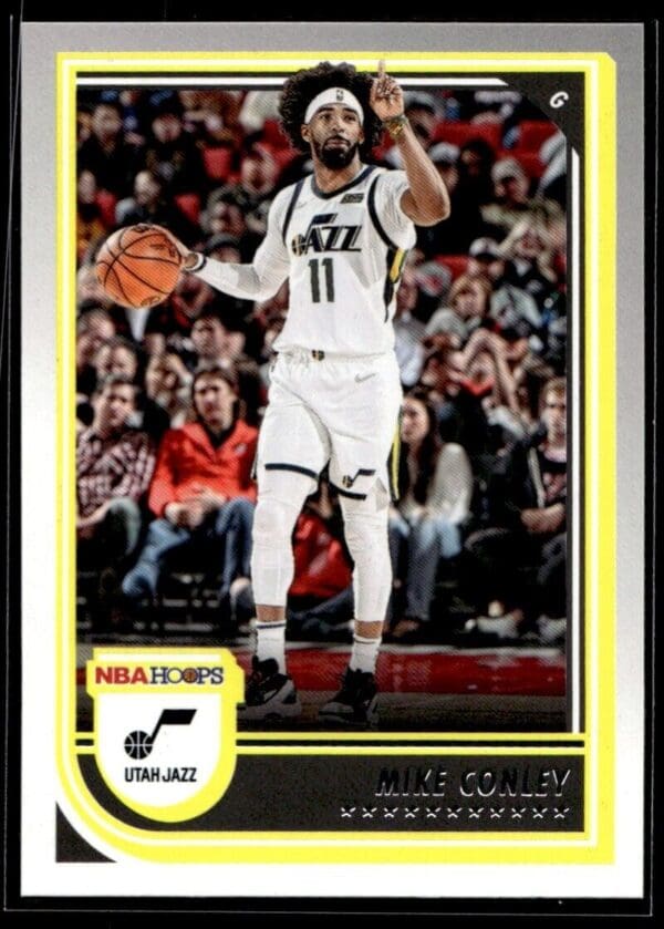 2022 NBA Hoops Utah Jazz #218 Mike Conley
