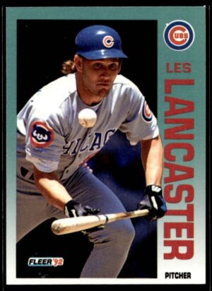 1992 Fleer Chicago Cubs #384 Les Lancaster