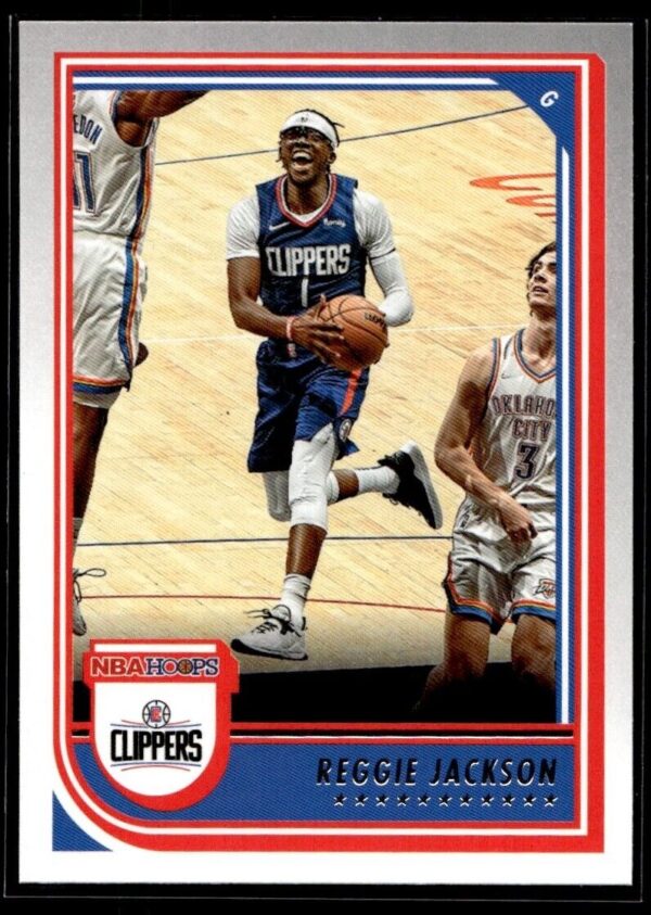 2022 NBA Hoops Los Angeles Clippers #179 Reggie Jackson