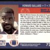 1990 Pro Set Super Bowl 160 Buffalo Bills #725 Howard Ballard