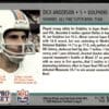 1990 Pro Set Super Bowl 160 Miami Dolphins #108 Dick Anderson
