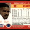 1990 Pro Set Super Bowl 160 Kansas City Chiefs #527 Deron Cherry