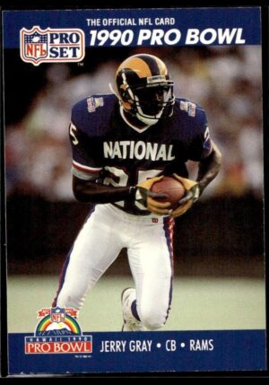 _10 1990 Pro Set Super Bowl 160 Los Angeles Rams #391 Jerry Gray