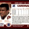 1990 Pro Set Super Bowl 160 Phoenix Cardinals #616 Cedric Mack