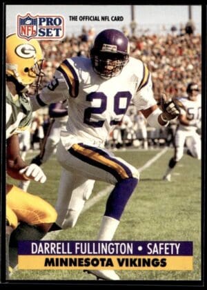 _10 1991 Pro Set Minnesota Vikings #217 Darrell Fullington
