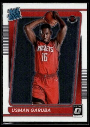 2021 Donruss Optic Houston Rockets #188 Usman Garuba RC Rookie