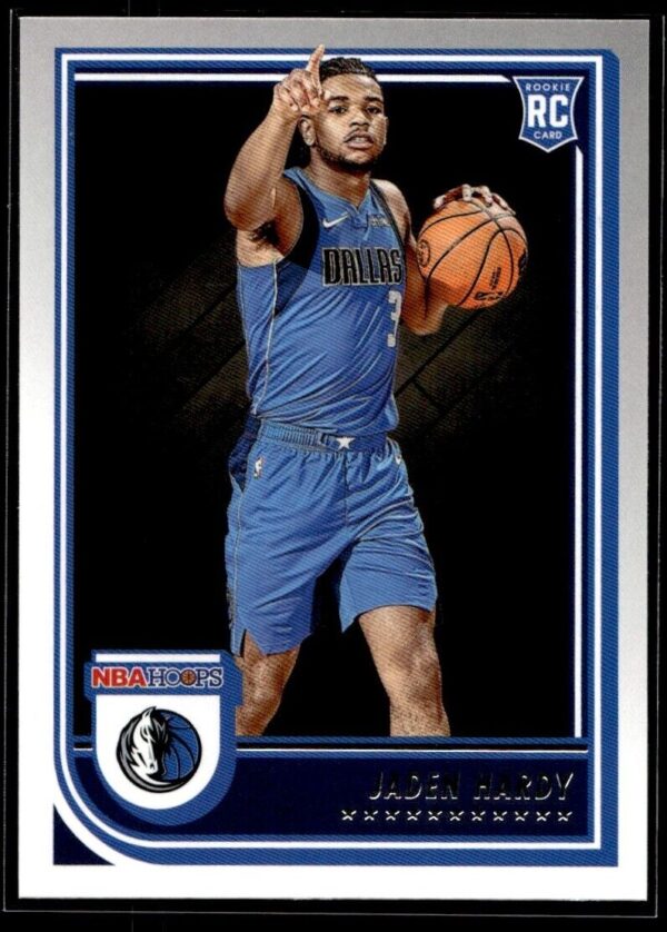 2022 NBA Hoops Dallas Mavericks #263 Jaden Hardy RC Rookie
