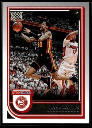 _10 2022 NBA Hoops Atlanta Hawks #81 John Collins