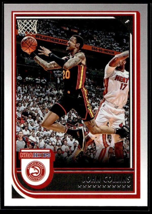 _10 2022 NBA Hoops Atlanta Hawks #81 John Collins