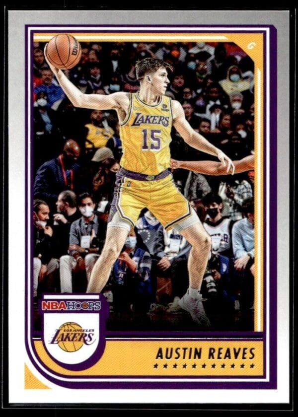 2022 NBA Hoops Los Angeles Lakers #176 Austin Reaves