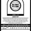 2022 NBA Hoops Detroit Pistons #285 Jaden Ivey RC Rookie Tribute