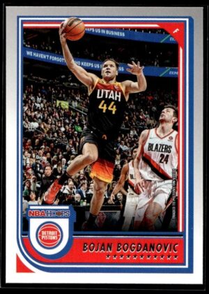 _10 2022 NBA Hoops Detroit Pistons #217 Bojan Bogdanovic