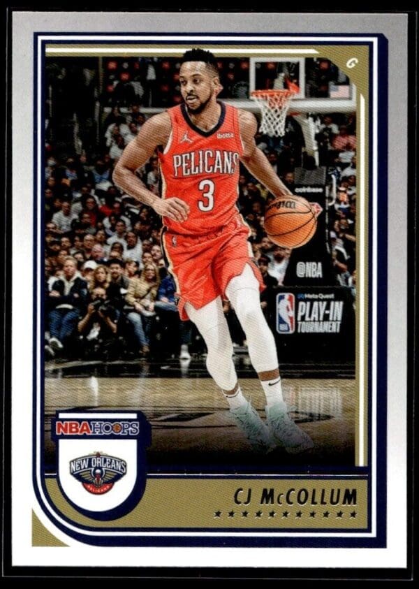 2022 NBA Hoops New Orleans Pelicans #142 CJ McCollum