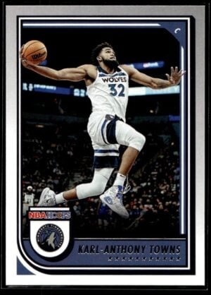 2022 NBA Hoops Minnesota Timberwolves #195 Karl-Anthony Towns