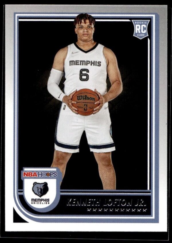 2022 NBA Hoops Memphis Grizzlies #271 Kenneth Lofton Jr. RC Rookie