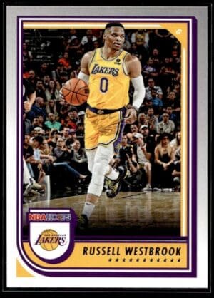 _10 2022 NBA Hoops Los Angeles Lakers #172 Russell Westbrook