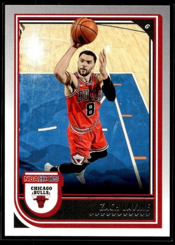 2022 NBA Hoops Chicago Bulls #74 Zach LaVine