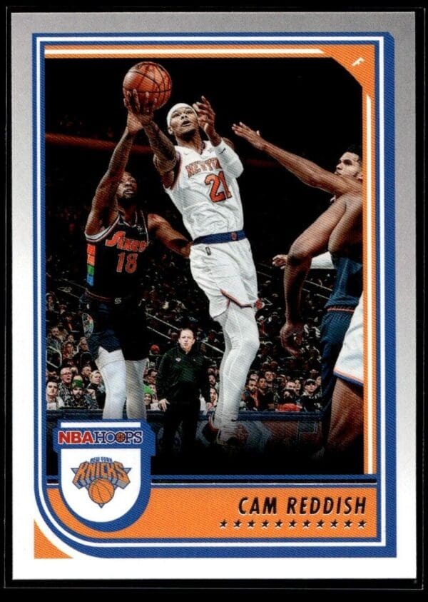 2022 NBA Hoops New York Knicks #25 Cam Reddish