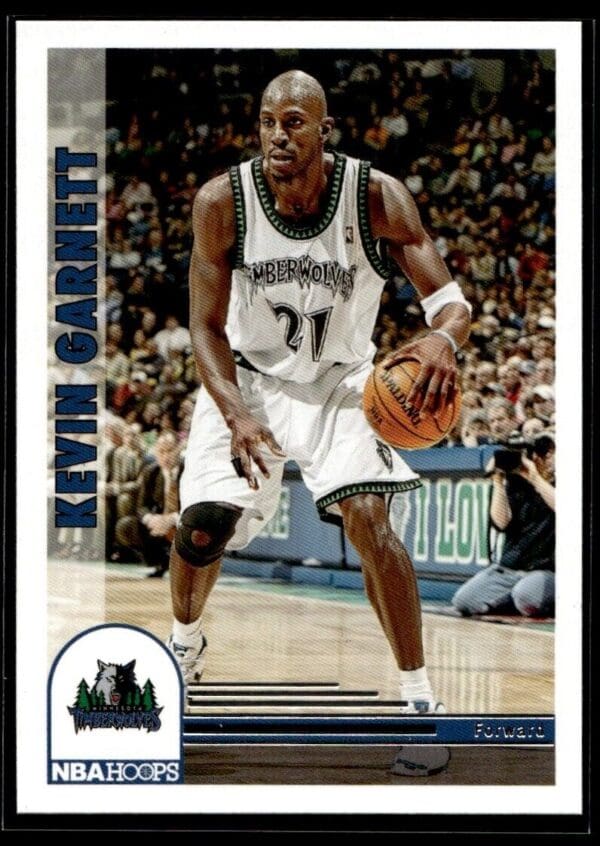 2022 NBA Hoops Minnesota Timberwolves #299 Kevin Garnett Tribute