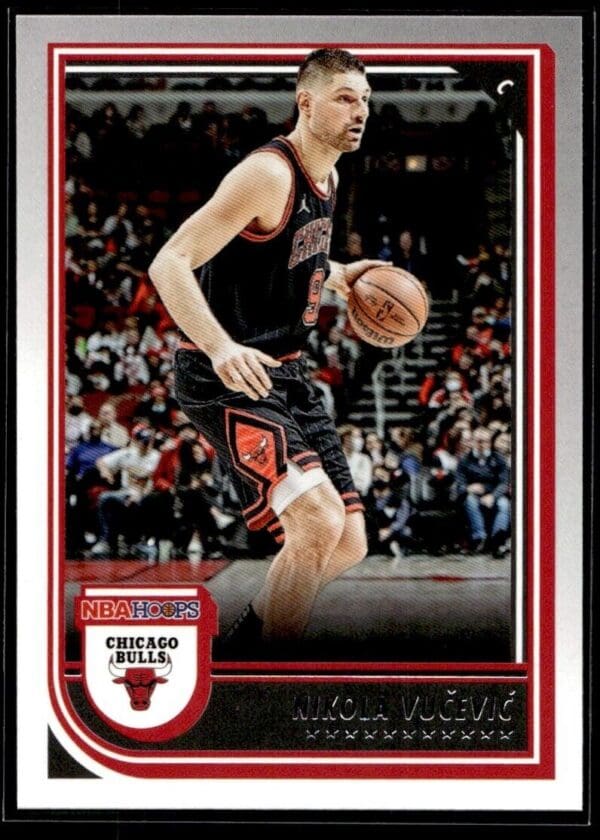 _10 2022 NBA Hoops Chicago Bulls #77 Nikola Vucevic