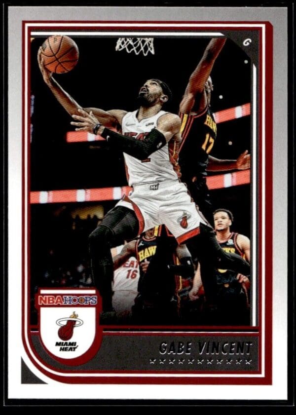 _10 2022 NBA Hoops Miami Heat #103 Gabe Vincent