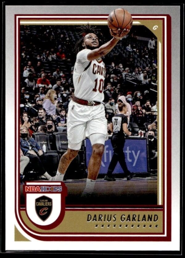 2022 NBA Hoops Cleveland Cavaliers #66 Darius Garland