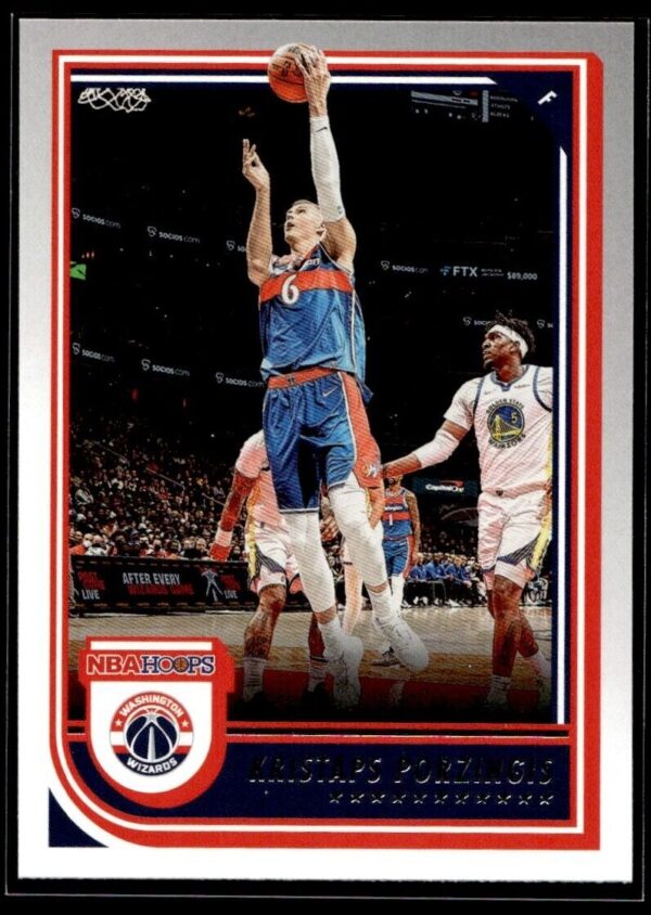 2022 NBA Hoops Washington Wizards #115 Kristaps Porzingis