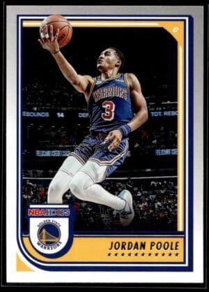 _10 2022 NBA Hoops Golden State Warriors #226 Jordan Poole