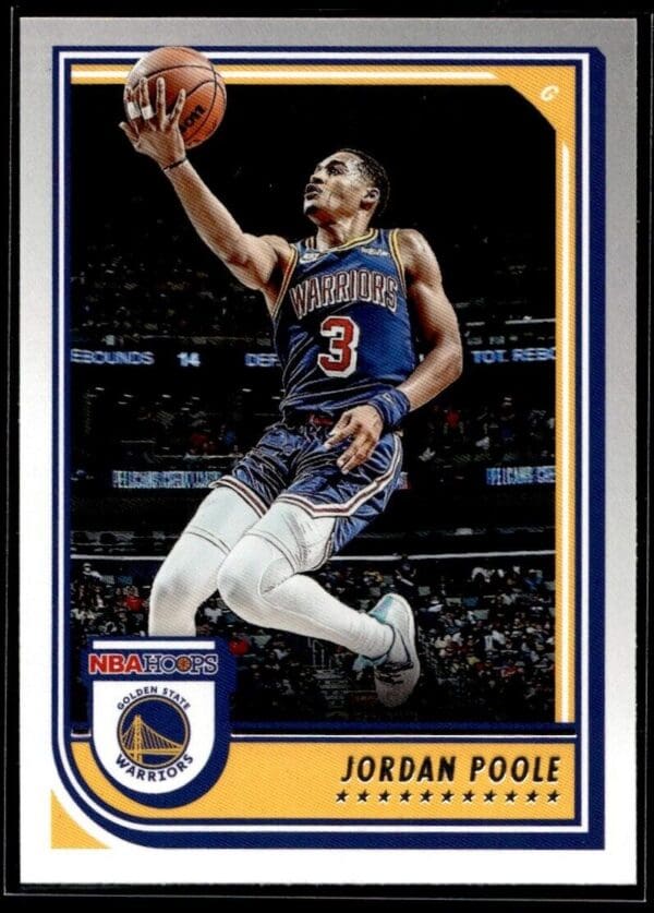 _10 2022 NBA Hoops Golden State Warriors #226 Jordan Poole