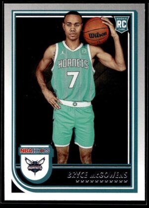 _10 2022 NBA Hoops Charlotte Hornets #276 Bryce McGowens RC Rookie